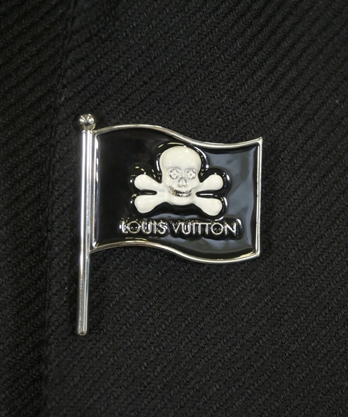 LOUIS VUITTON（ルイヴィトン）チェスターコート 黒 サイズ:46(M位) メンズ/2200510555016