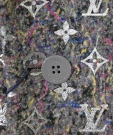LOUIS VUITTON（ルイヴィトン）チェスターコート グレー サイズ:50(XL位) メンズ/2200510392062