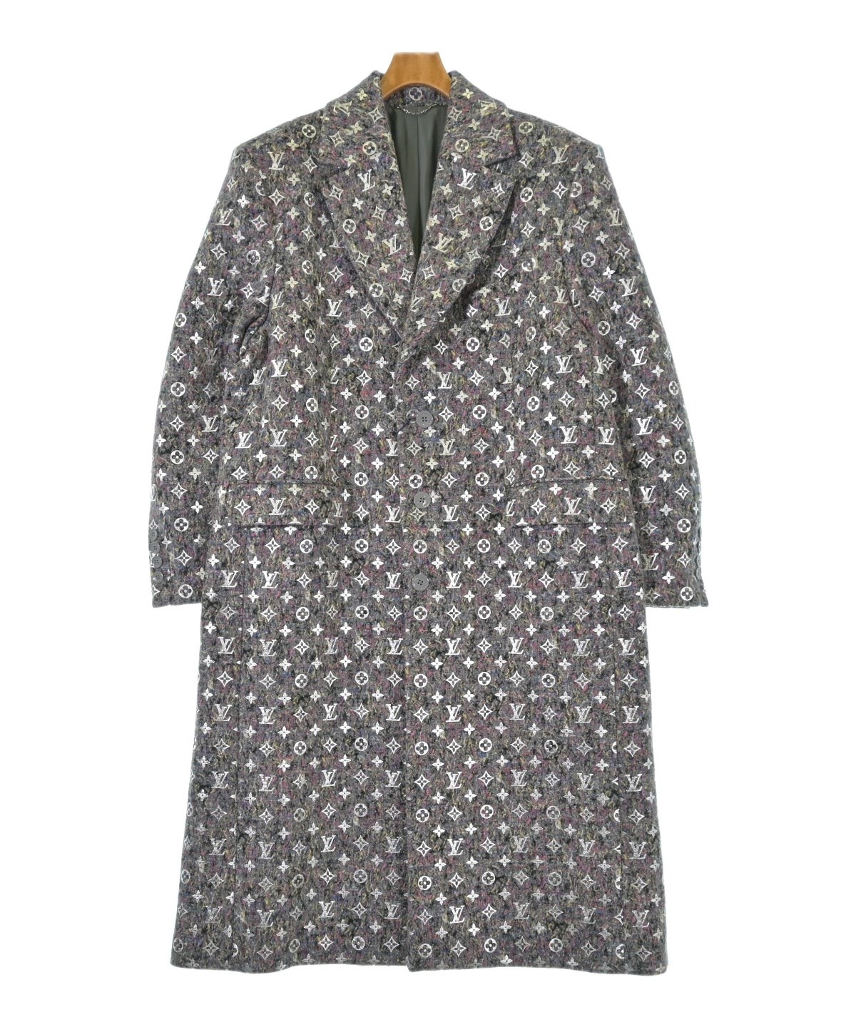 LOUIS VUITTON（ルイヴィトン）チェスターコート グレー サイズ:50(XL
