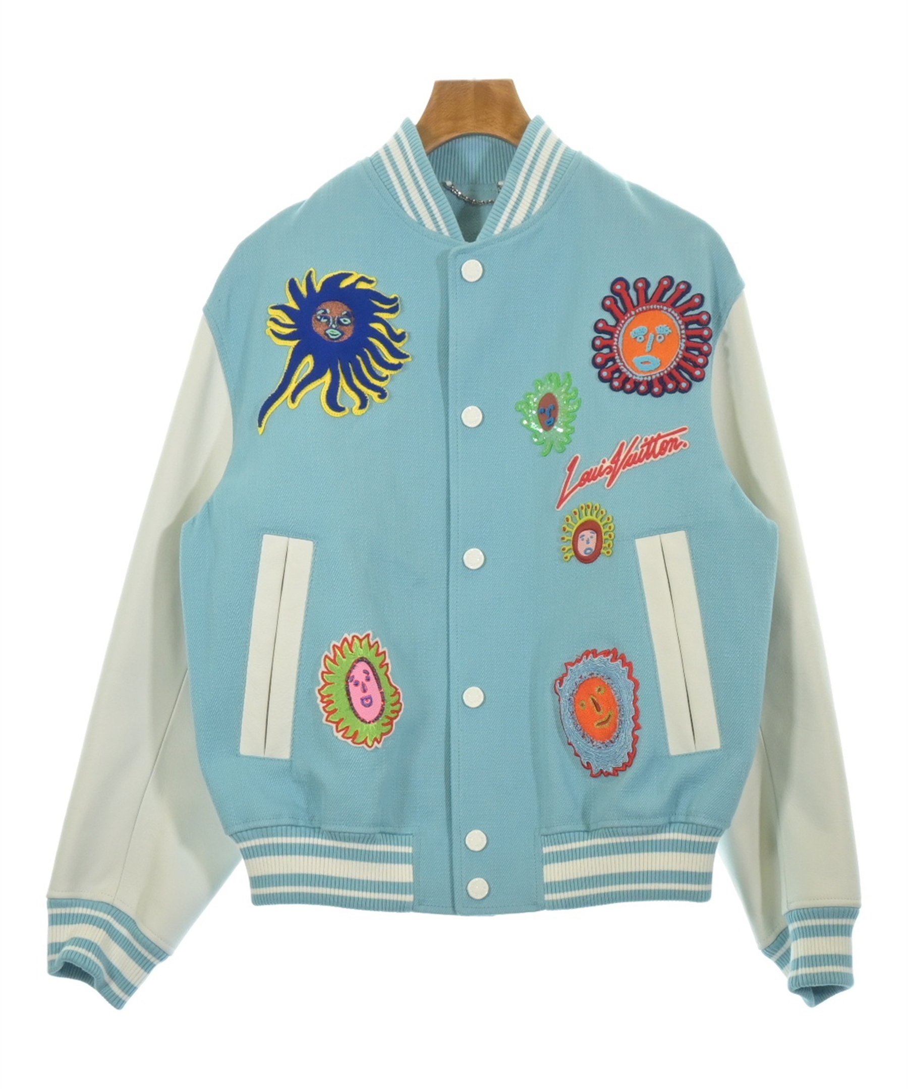 Louis Vuitton スタジャン 青 LOUIS VUITTON（ルイヴィトン）スタジャン 青 サイズ:46(M位) メンズ