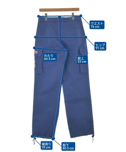 LOUIS VUITTON（ルイヴィトン）カーゴパンツ 青 サイズ:36(S位) メンズ/2200510685126