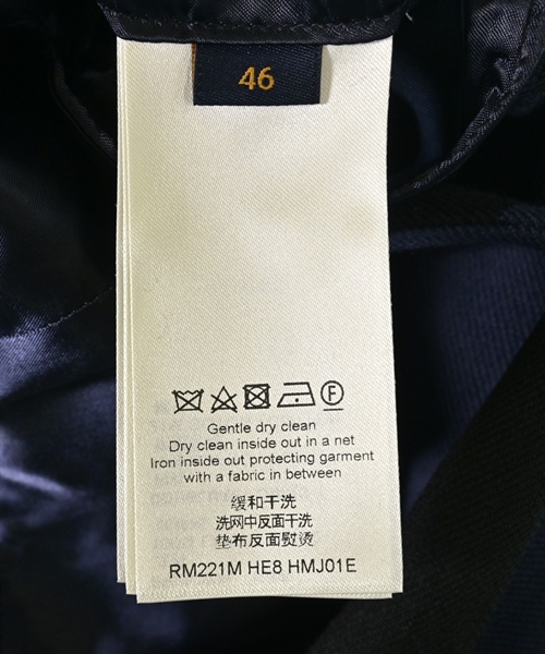 LOUIS VUITTON（ルイヴィトン）テーラードジャケット 紺 サイズ:46(M位) メンズ/2200510758035