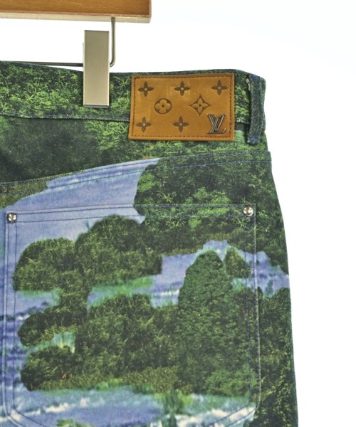 LOUIS VUITTON（ルイヴィトン）デニムパンツ 緑 サイズ:40(XXL位) メンズ/2200510758158