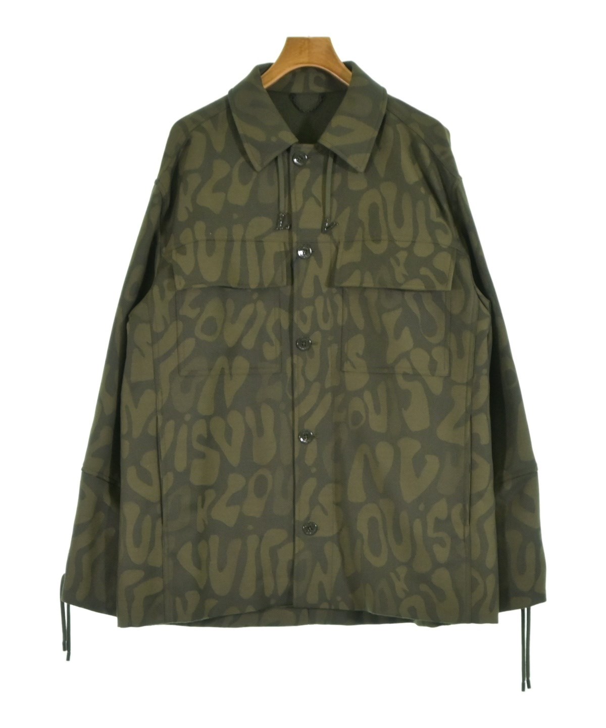 LOUIS VUITTON ルイヴィトン カバーオール XL カーキ 【古着】【中古】【送料無料】 4103424N0190_x1_a001.jpg