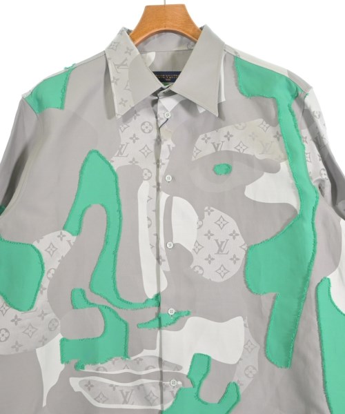LOUIS VUITTON（ルイヴィトン）カジュアルシャツ グレー サイズ:XXL メンズ/2200510871093