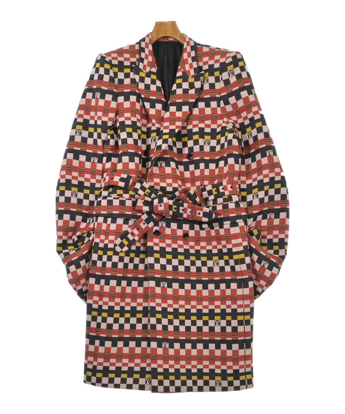 LOUIS VUITTON（ルイヴィトン）チェスターコート 赤 サイズ:52(XXL位