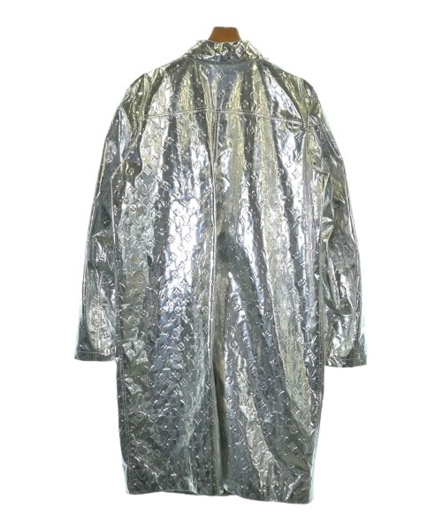 LOUIS VUITTON（ルイヴィトン）ステンカラーコート シルバー サイズ:52(XXL位) メンズ/2200512914026