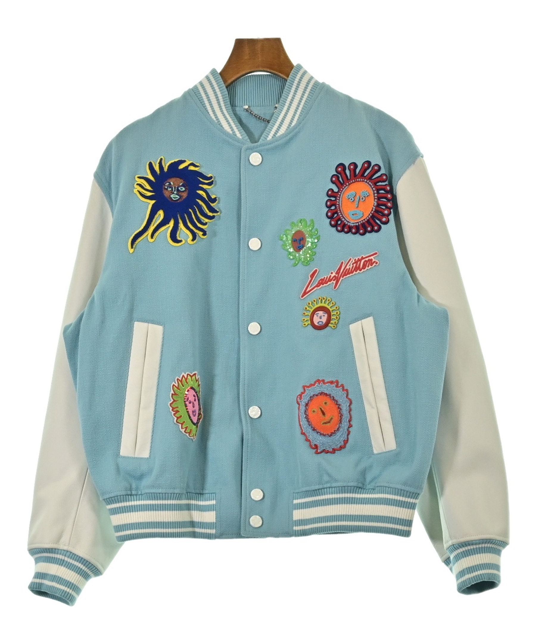 LOUIS VUITTON（ルイヴィトン）スタジャン 青 サイズ:50(XL位) メンズ