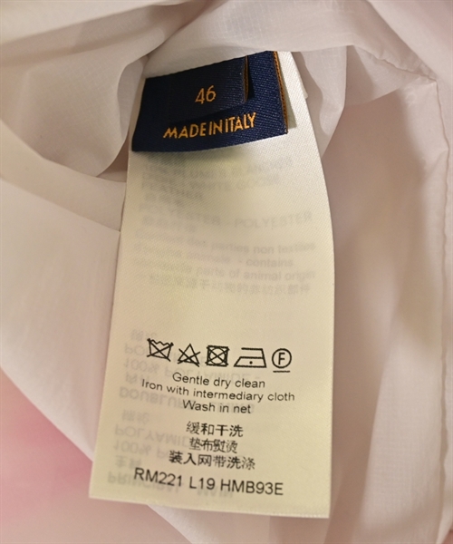 LOUIS VUITTON（ルイヴィトン）ダウンジャケット/ダウンベスト 白 サイズ:46(M位) メンズ/2200513120211