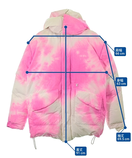 LOUIS VUITTON（ルイヴィトン）ダウンジャケット/ダウンベスト 白 サイズ:46(M位) メンズ/2200513120211