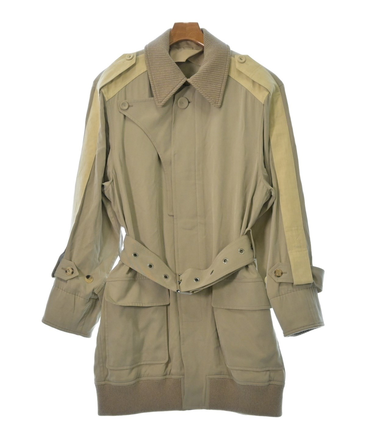 LOUIS VUITTON（ルイヴィトン）コート ベージュ サイズ:34(XXS位