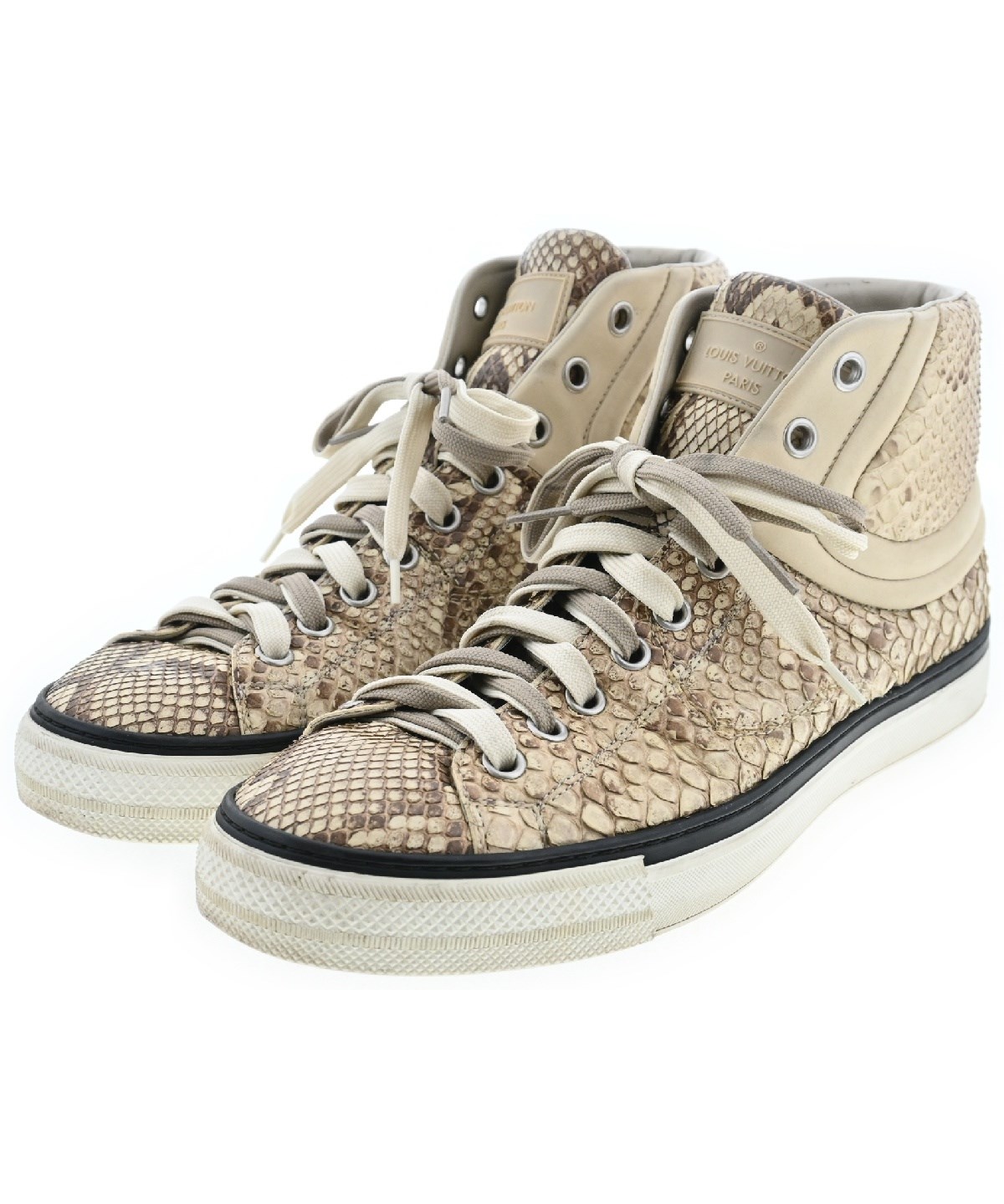LOUIS VUITTON（ルイヴィトン）スニーカー ベージュ サイズ:UK8 1/2