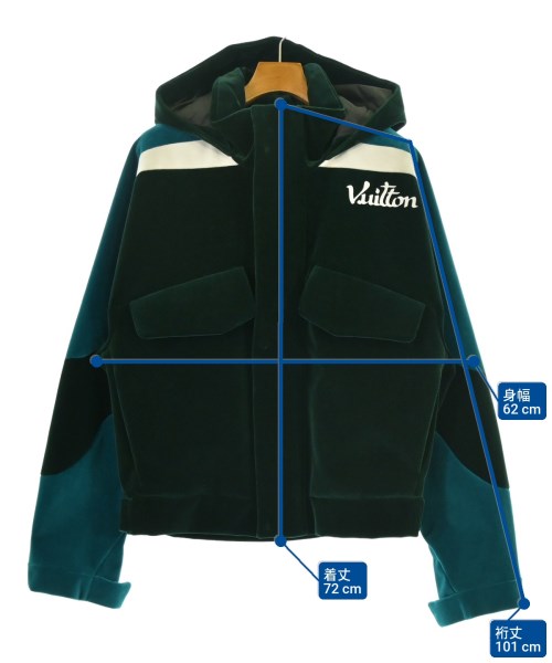 LOUIS VUITTON（ルイヴィトン）ブルゾン 緑 サイズ:46(M位) メンズ/2200459262037