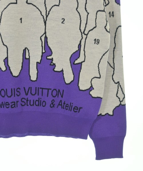 LOUIS VUITTON（ルイヴィトン）ニット・セーター 紫 サイズ:S メンズ/2200459262051