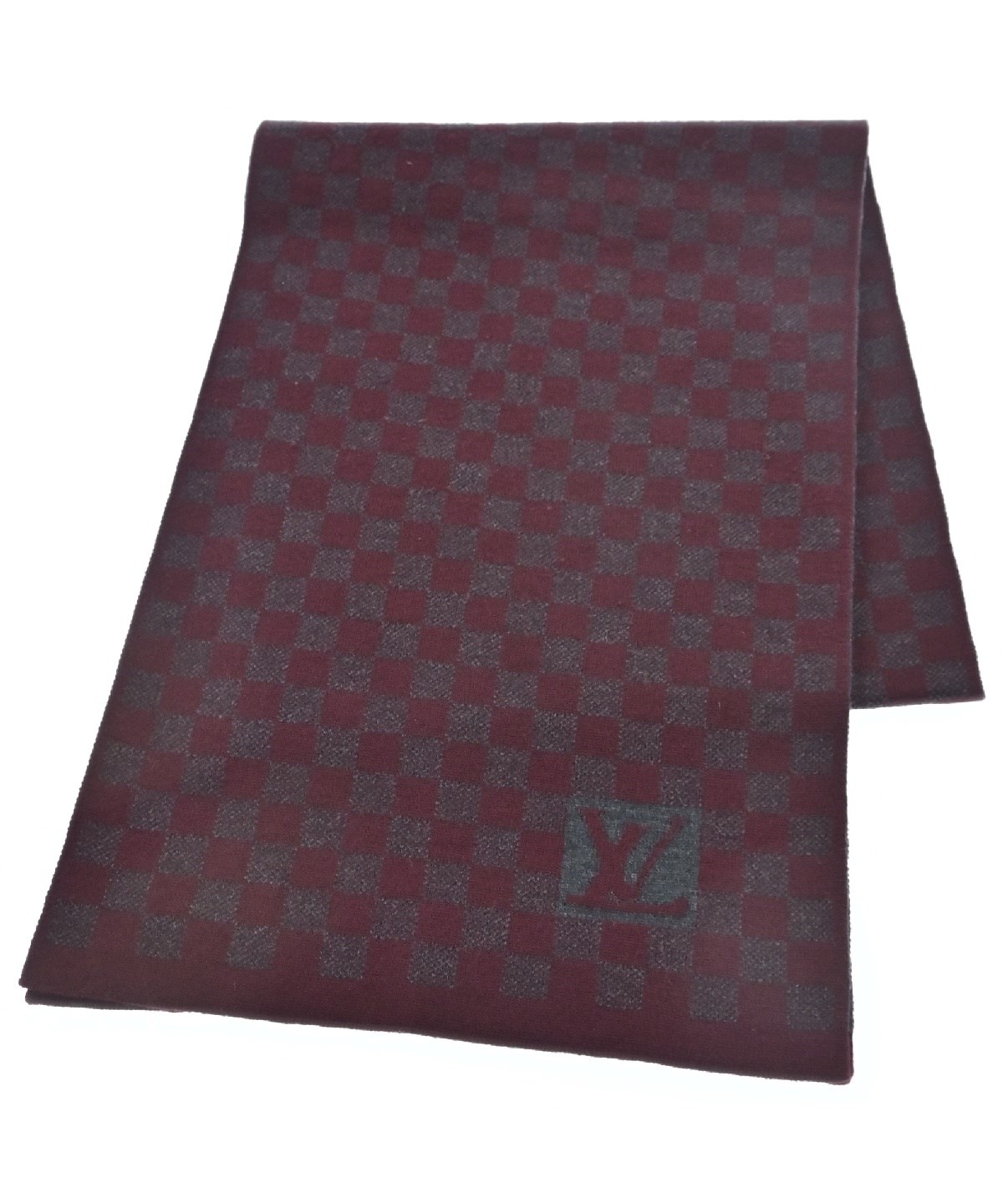 LOUIS VUITTON（ルイヴィトン）マフラー 赤 サイズ:- メンズ