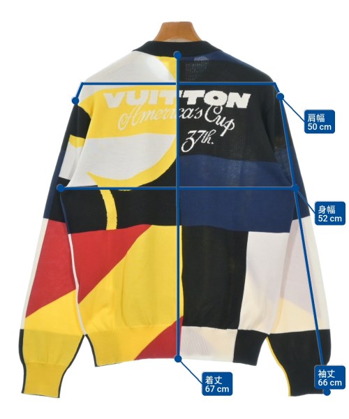 LOUIS VUITTON（ルイヴィトン）ニット・セーター 紺 サイズ:S メンズ/2200634016165