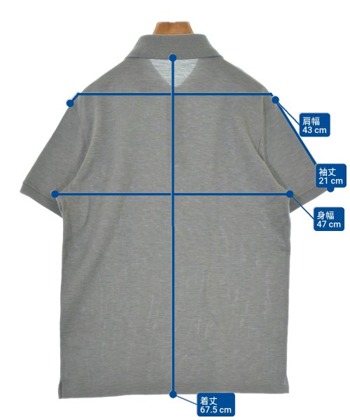 LOUIS VUITTON（ルイヴィトン）ポロシャツ グレー サイズ:S メンズ/2200635038067