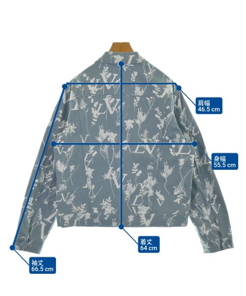 LOUIS VUITTON（ルイヴィトン）ブルゾン 青 サイズ:50(XL位) メンズ/2200635352026