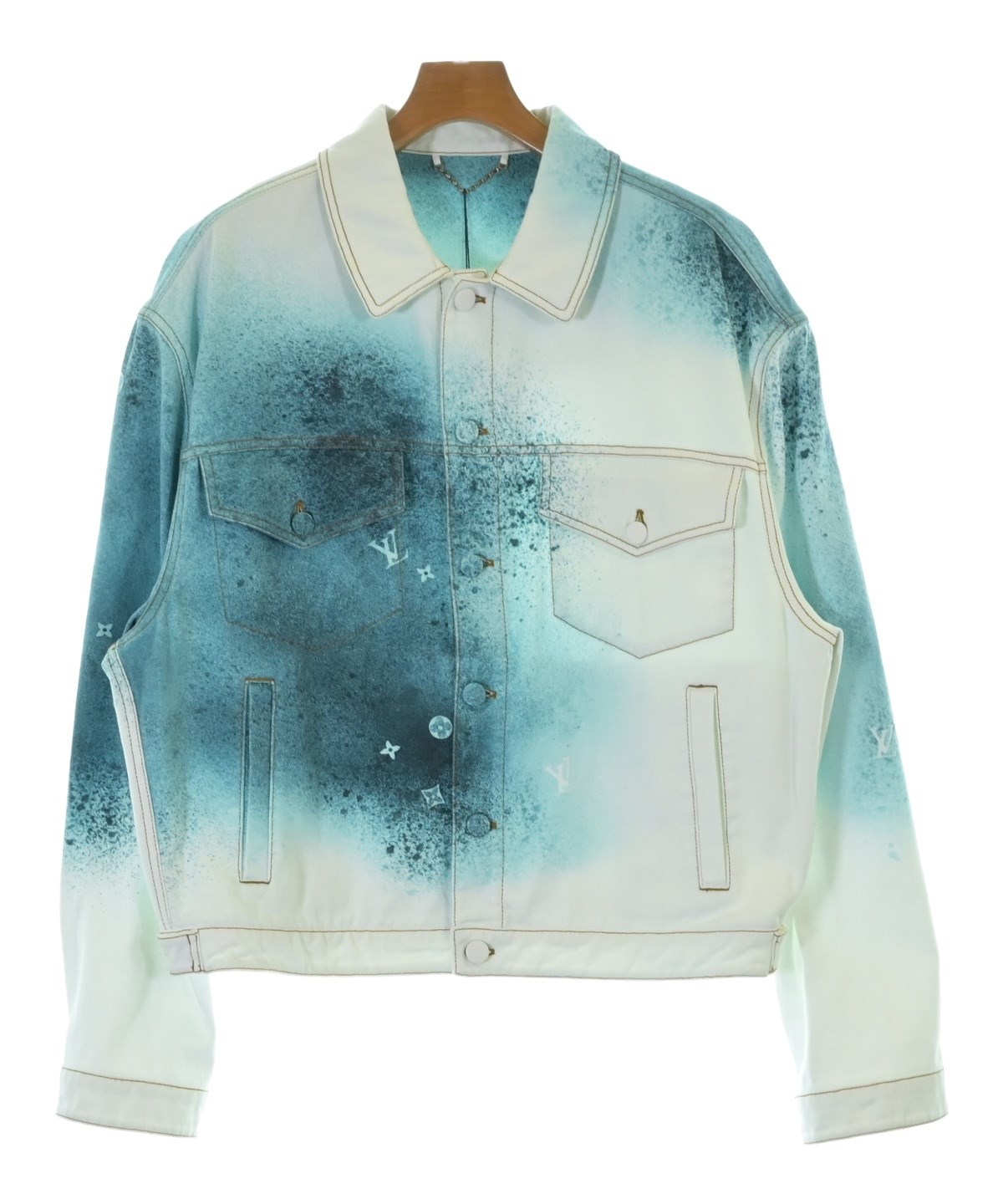 LOUIS VUITTON（ルイヴィトン）デニムジャケット 青 サイズ:50(XL位