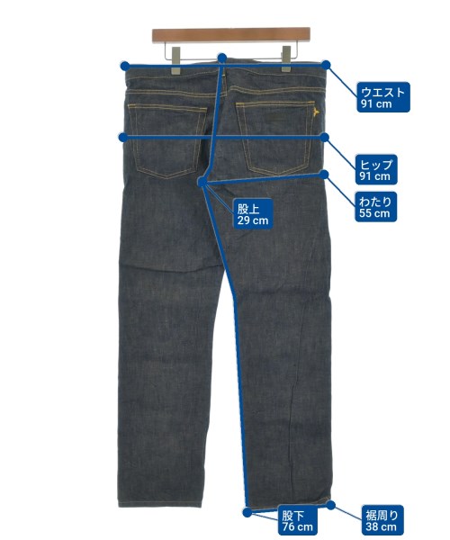 LOUIS VUITTON（ルイヴィトン）デニムパンツ 紺 サイズ:44(S位) メンズ/2200617667063