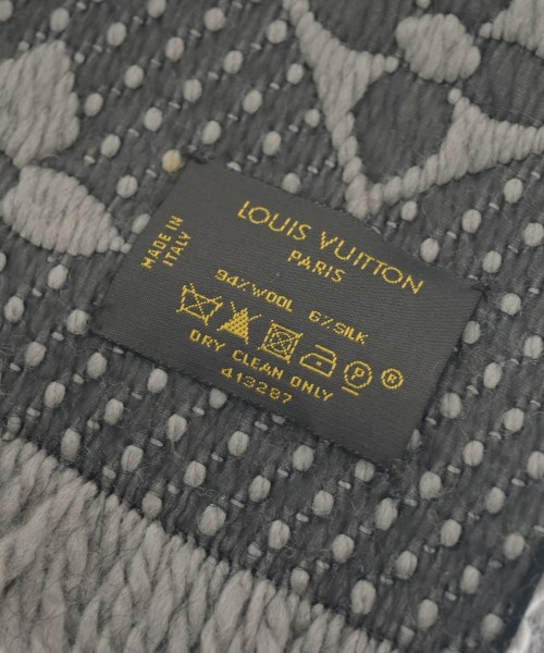 LOUIS VUITTON（ルイヴィトン）マフラー グレー サイズ:- レディース/2200635640031