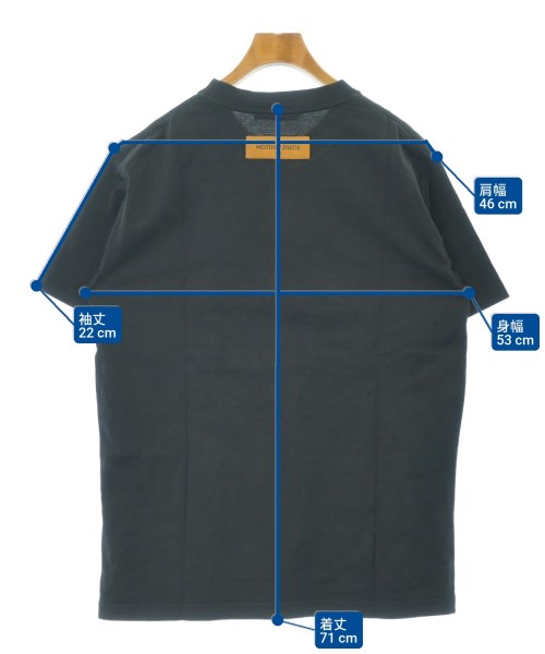 LOUIS VUITTON（ルイヴィトン）Tシャツ・カットソー 黒 サイズ:L メンズ/2200637221177
