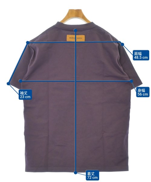 LOUIS VUITTON（ルイヴィトン）Tシャツ・カットソー 紫 サイズ:L メンズ/2200637221207