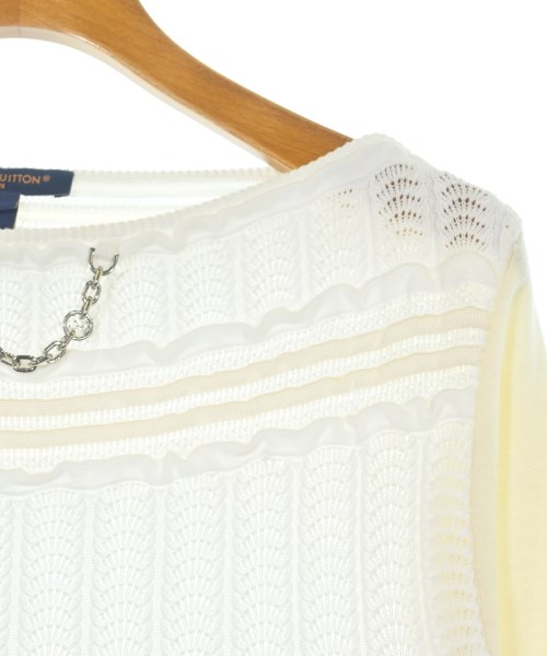 LOUIS VUITTON（ルイヴィトン）ニット・セーター 白 サイズ:XS レディース/2200629233065