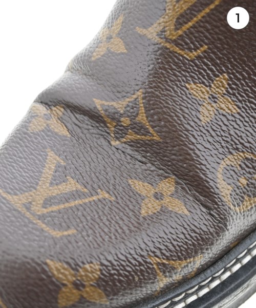 LOUIS VUITTON（ルイヴィトン）ブーツ 茶 サイズ:EU37(23.5cm位) レディース/2200637662017