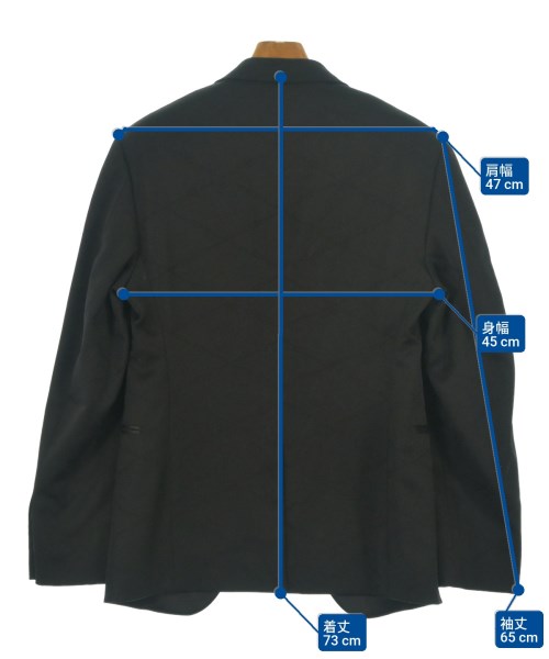 LOUIS VUITTON（ルイヴィトン）テーラードジャケット 黒 サイズ:48(L位) メンズ/2200637731010