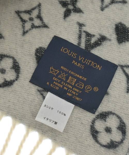 LOUIS VUITTON（ルイヴィトン）マフラー グレー サイズ:- レディース/2200638037029