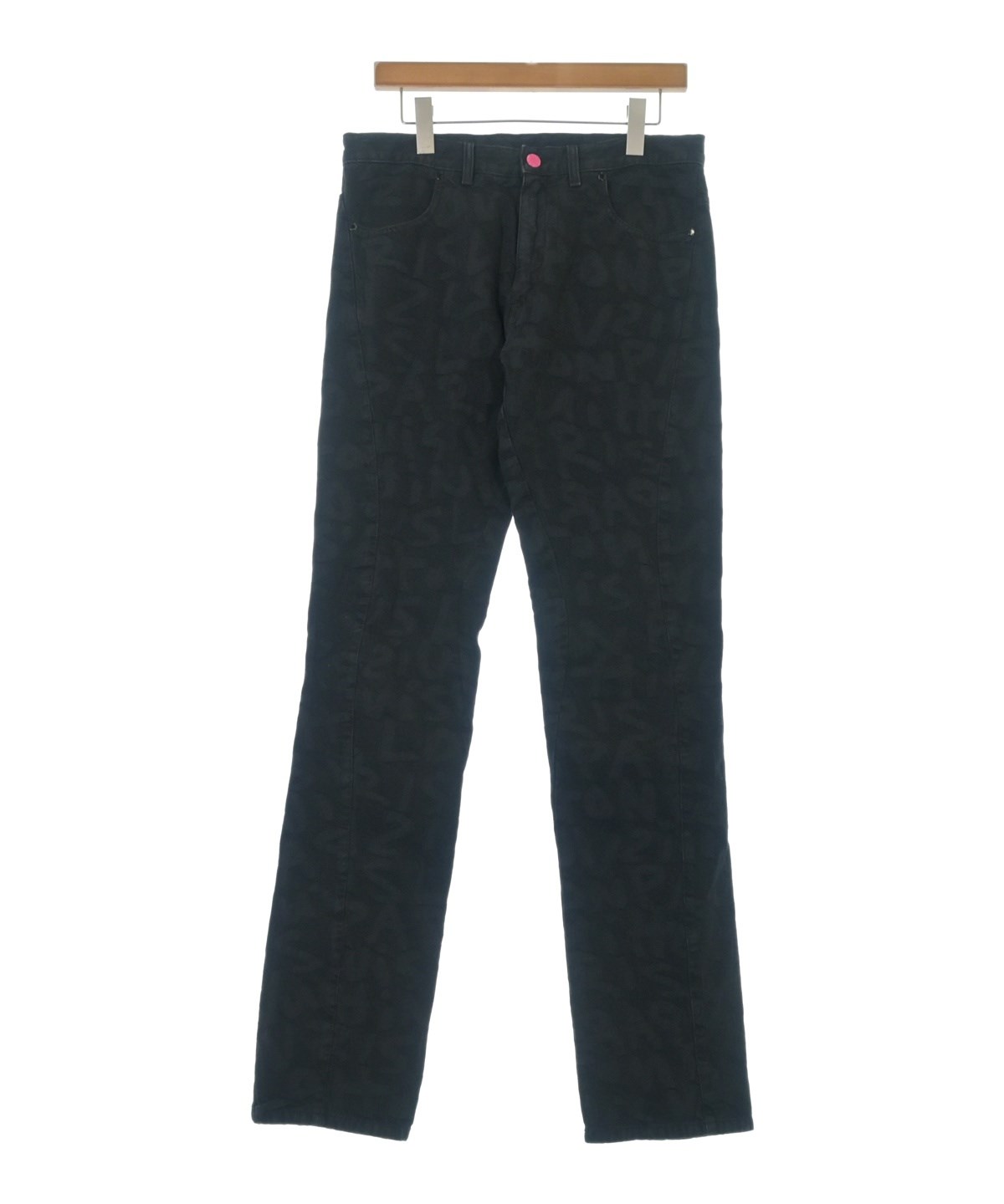 ち*ー様 LOUIS VUITTON ブラックデニムパンツ LOUIS VUITTON（ルイヴィトン）デニムパンツ 黒 サイズ:40(M位