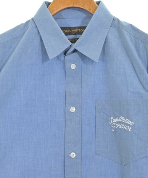 LOUIS VUITTON（ルイヴィトン）ドレスシャツ 青 サイズ:L メンズ/2200638527049