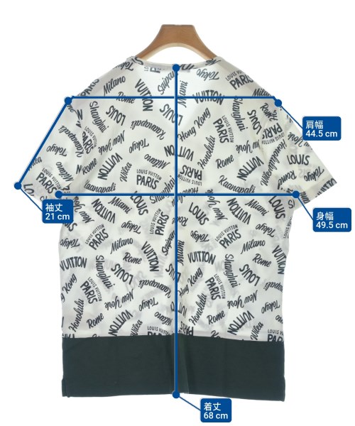 LOUIS VUITTON（ルイヴィトン）Tシャツ・カットソー 白 サイズ:M メンズ/2200638620139