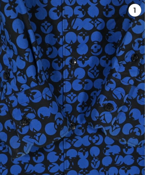 LOUIS VUITTON（ルイヴィトン）カジュアルシャツ 黒 サイズ:XL メンズ/2200639152011