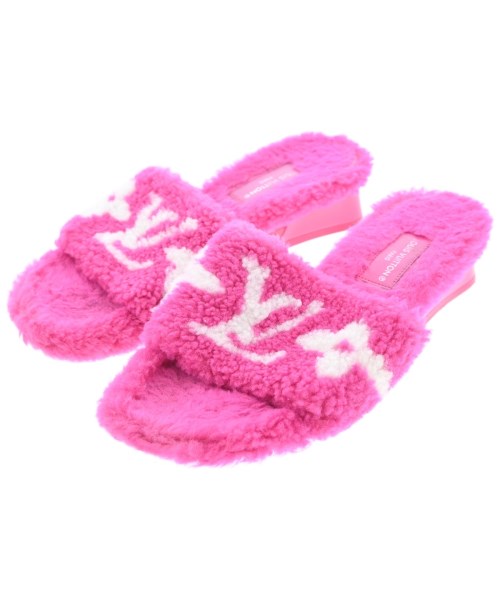 LOUIS VUITTON(ルイヴィトン)サンダル ピンク サイズ:EU35(21.5cm位)/2200640254056