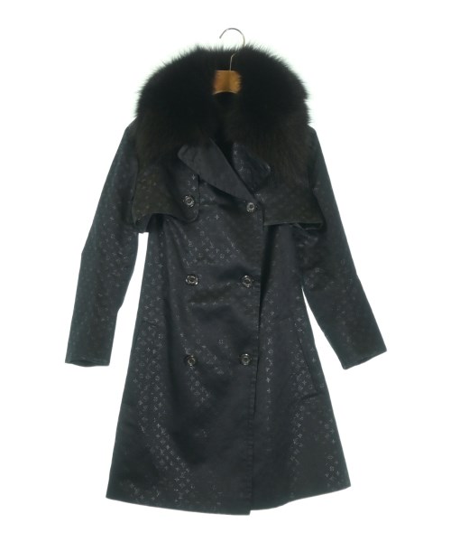 LOUIS VUITTON(ルイヴィトン)トレンチコート 黒 サイズ:36(XS位)/2200640703189