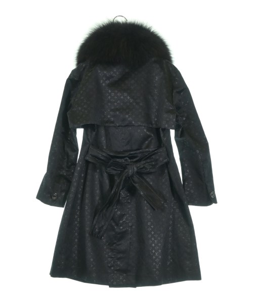 LOUIS VUITTON（ルイヴィトン）トレンチコート 黒 サイズ:36(XS位) レディース/2200640703189