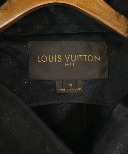 LOUIS VUITTON（ルイヴィトン）トレンチコート 黒 サイズ:36(XS位) レディース/2200640703189