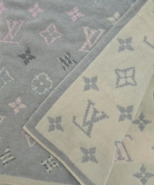 LOUIS VUITTON（ルイヴィトン）マフラー 白 サイズ:- レディース/2200639194035