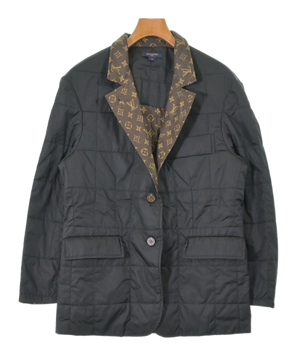 LOUIS VUITTON（ルイヴィトン）カジュアルジャケット 黒 サイズ:34(XS