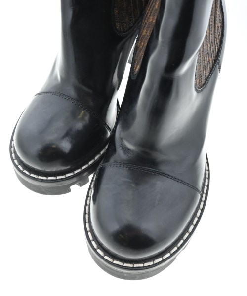 LOUIS VUITTON（ルイヴィトン）ブーツ 黒 サイズ:EU37(23.5cm位) レディース/2200642413284