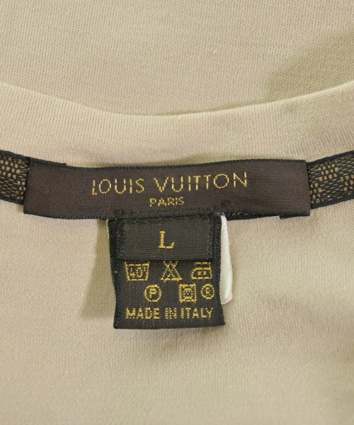 LOUIS VUITTON（ルイヴィトン）Tシャツ・カットソー ベージュ サイズ:L メンズ/2200643525184