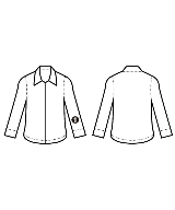 LOUIS VUITTON（ルイヴィトン）カジュアルシャツ 白 サイズ:36(XS位) レディース/2200644064026