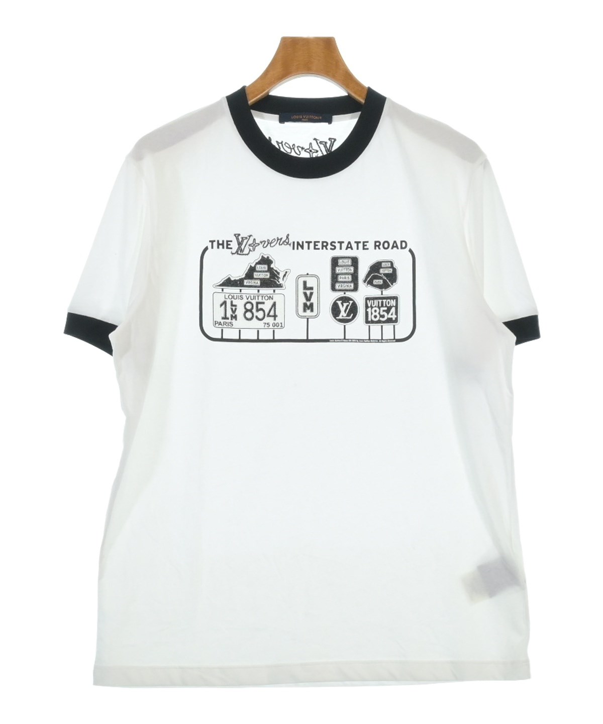 希少☆Louis Vuitton☆ルイヴィトン Tシャツ 2023AW☆即納！【LV ルイヴィトン】クルーネックTシャツ 関税込