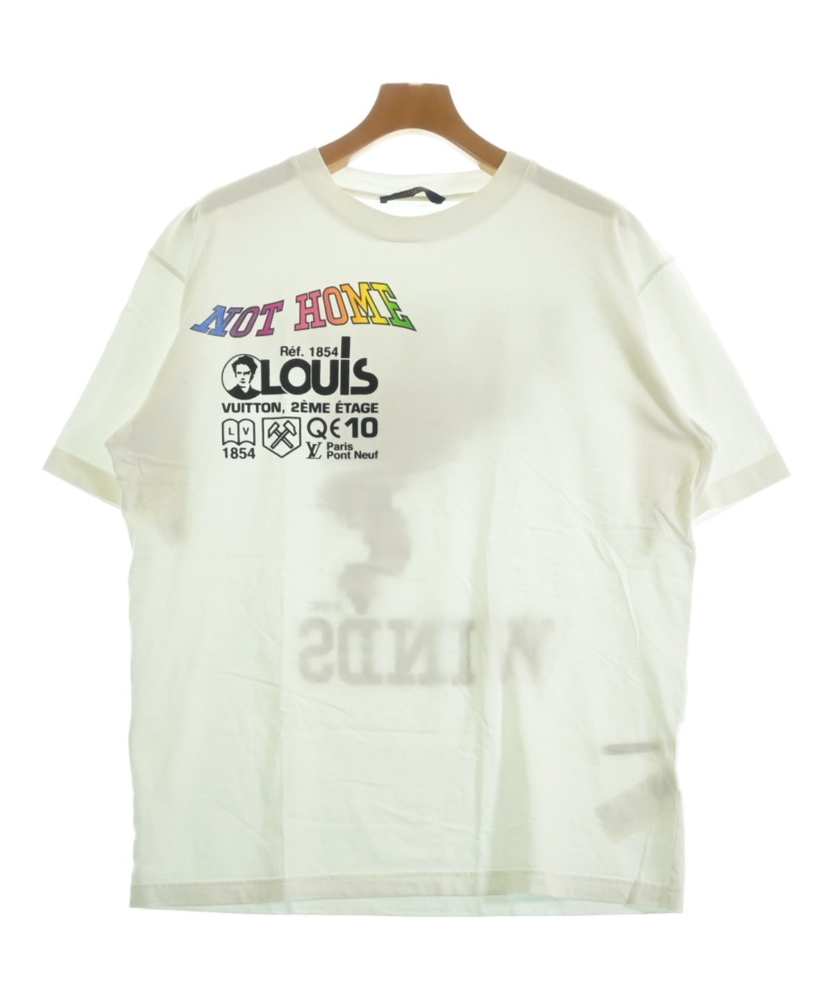 LOUIS VUITTON（ルイヴィトン）Tシャツ・カットソー 白 サイズ:L 