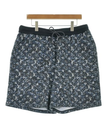 タオル地で爽快☆LOUIS VUITTON☆モノグラムショートパンツ LOUIS VUITTON（ルイヴィトン）ショートパンツ 紺 サイズ:4L(L位