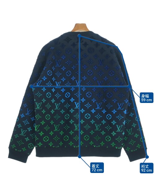 LOUIS VUITTON（ルイヴィトン）スウェット 紺 サイズ:XL メンズ/2200583148016