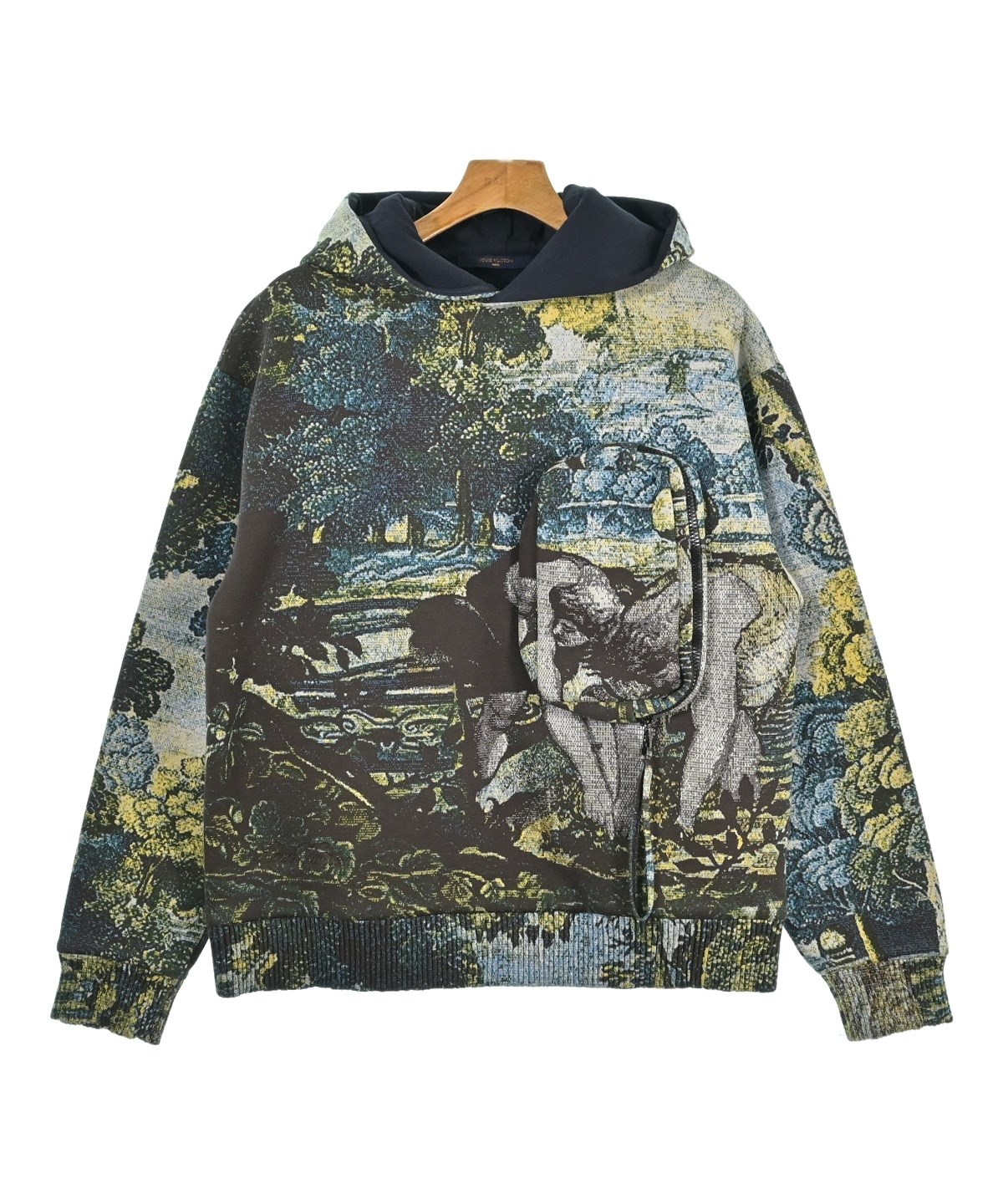 LOUIS VUITTON（ルイヴィトン）パーカー 青 サイズ:M メンズ