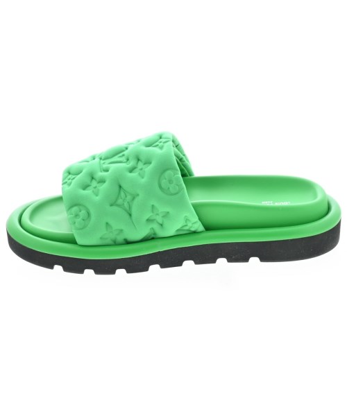 LOUIS VUITTON（ルイヴィトン）サンダル 緑 サイズ:EU37(23.5cm位) レディース/2200623176016